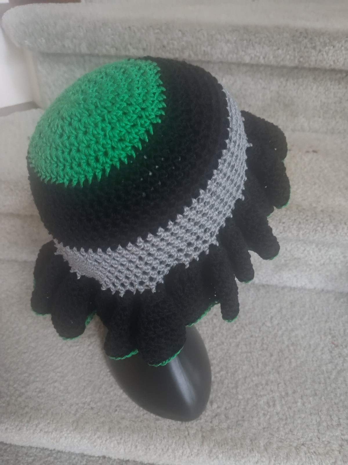 Crochet Bucket Hat with Ruffle Edge